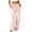 Pink, variant on Bosfbaoi Cargo Pants for Women Drawstring Elastic Waist Wide Leg Lightweight Casual Trousers with Multi Pockets