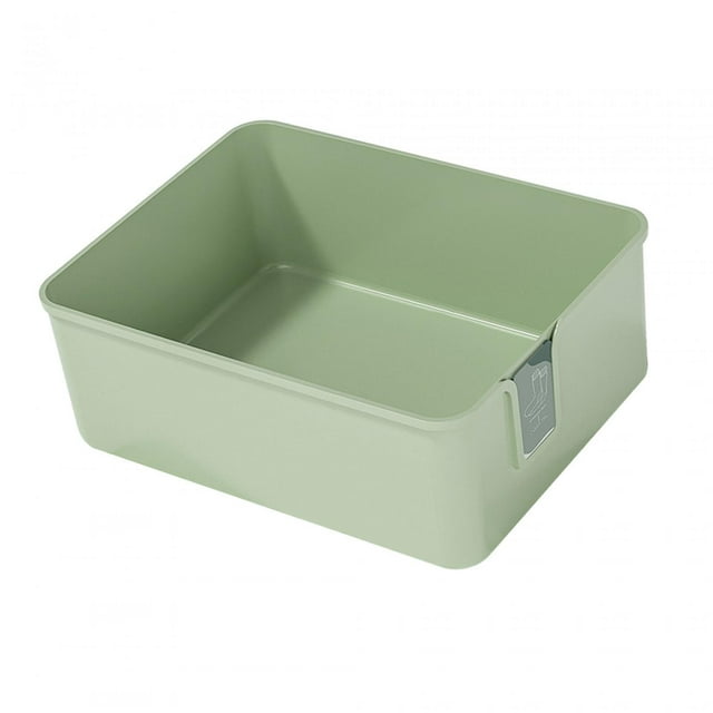 Estuche de almacenamiento para calcetines y ropa interior, duradero, ahorra espacio, divisores portátiles. Verde