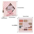 Zenghuiiii Eyeshadow Palettes 12 Colors Multi Color Eye And Long