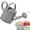 Silver#3, variant on 700ml Kids Watering Can for Indoor Plants & Garden Flowers | Lightweight Plastic Watering Can with Detachable Shower Head & Ergonomic Handle