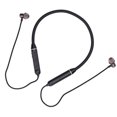 thumbnail image 2 of Auricular Bluetooth 5.1 montado en el cuello, inalámbrico, con cancelación de ruido, deportivo, para teléfono móvil, color negro, 2 of 5