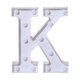 thumbnail image 4 of Xihbxyly Luces de Letras, Letrero Led Decorativo con Alfabeto, Caracteres Iluminados En Blanco Cálido, Versátil para Pared o de Pie, Decoración para Mesa de Fiesta, Decoración Navideña para El Hogar, 4 of 4
