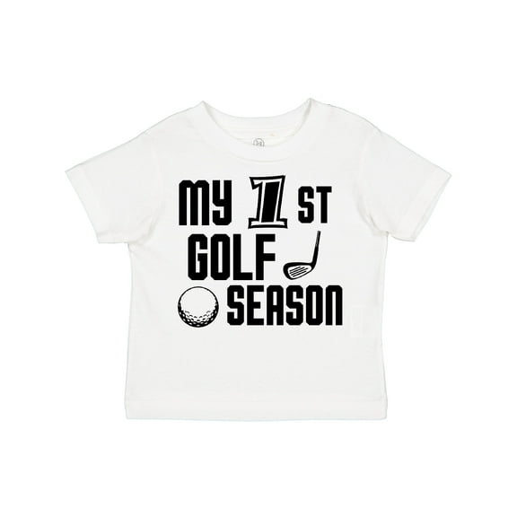 Inktastic My 1st Golf Season Boys Toddler T-Shirt