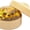 Golden, variant on Seashell Dumpling Squishy, Colorful Cute Bao Bun Dumplings Squeeze Balls Stress Relief Sensory for Holiday & Birthday Gifts (Random)