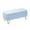 Blue, variant on HSUNNS 40″ Upholstered Storage Ottoman Bench for Bedroom End of Bed, Bedroom Bench with Metal Legs and Padded Seat, Modern Entryway Bench for Bedroom, Living Room, Ivory