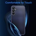 thumbnail image 3 of JETech Matte Case for Samsung Galaxy A25 5G 6.5-Inch with Upgraded Camera Protection, Translucent Frosted Matte Back Shockproof Protective Phone Cover (Deep Blue), 3 of 6