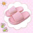thumbnail image 7 of Kids House Slippers Non-Slip Quick Drying Open Toe Super Soft Thick Sole Sandals Home Shower Bathroom Slipper for Toddler Little Kids, 7 of 7