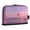 Pink Butterflies Flying, variant on Standing Pencil Case with Base Large Capacity Stationery Pouch Pen Bag with Zipper for Women Men Flamingos in Tropical Garden