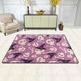 thumbnail image 2 of Dreamtimes Skull Witch Hat Area Rug 72x48in Halloween Bone Non-Slip Floor Carpet Comfort Floor Mats Decor for Indoor Living Dining Room and Bedroom Area, 2 of 7