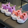 thumbnail image 5 of Girls Cartoon Slippers Warm Indoor Winter Shoes Kids Home Footwear Clothes, 5 of 5