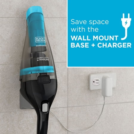 BLACK DECKER Classic Dustbuster Cordless Hand Vacuum, Lightweight for Car & Home, HNVC220BCZ00W