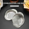 thumbnail image 5 of Stainless Steel Can Drainer Kitchen Oil Filter Tool with Double Ear for Efficient Liquid Draining and Food Preparation, 5 of 5