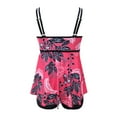 thumbnail image 4 of FhsagQ Ensembles de Maillots de Bain pour Femmes Ensembles de Maillots de Bain String Maillots de Bain Deux Pièces Tankini Maillots de Bain pour Femmes Hauts de Bain Maillots de Bain avec Shorts Ensembles de Maillots de Bain pour Femmes Jeu de Rôle Rouge TTG, 4 of 6