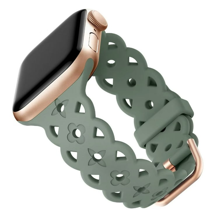 Butifacion Lace Silicone Band Compatible with Apple Watch Band