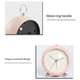 thumbnail image 4 of Inteprter Práctico y duradero reloj despertador retro de cabecera para un cómodo despertador, reloj duradero y resistente, diseño minimalista Electrónica Azul hielo, 4 of 6