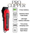 thumbnail image 2 of Recortadora Clipper Supreme Pro totalmente metálica con cuchilla descolorida STC5030, 2 of 9