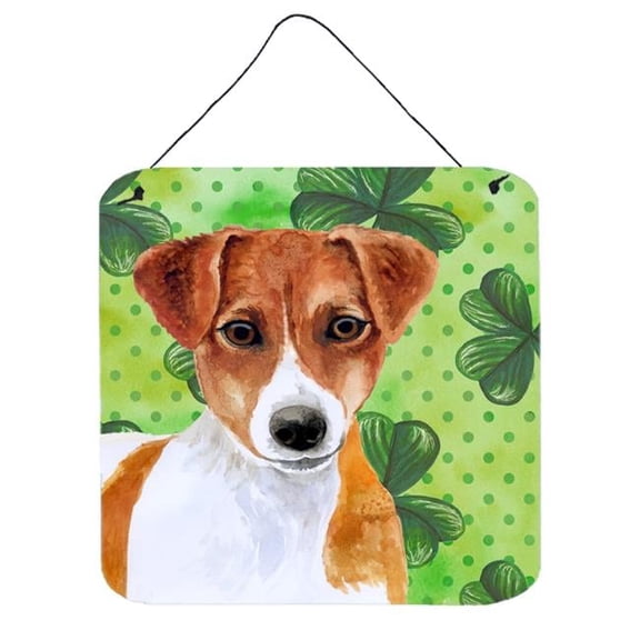 Jack Russell Terrier St Patricks Wall or Door Hanging Prints