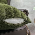 thumbnail image 4 of Home Soft Things Super Soft Decorative Pillow Covers, Set of 4, 20x20 inches, Olive, 4 of 5
