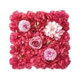 thumbnail image 2 of 3D Artificial Rose Flower Wall Panel,Faux Floral DIY Wall Decor for Wedding Home Party (Champagne),E,1PC, 2 of 4
