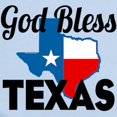 thumbnail image 2 of CafePress - God Bless Texas Body Suit - Baby Light Bodysuit, Size Newborn - 24 Months, 2 of 4