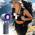thumbnail image 3 of High Speed Handheld Turbine Fan 29000 RPM Foldable 3-in-1 Portable Mini Fan with LED Display Rechargeable for Travel Outdoor Office by PALIFEUR, 3 of 8