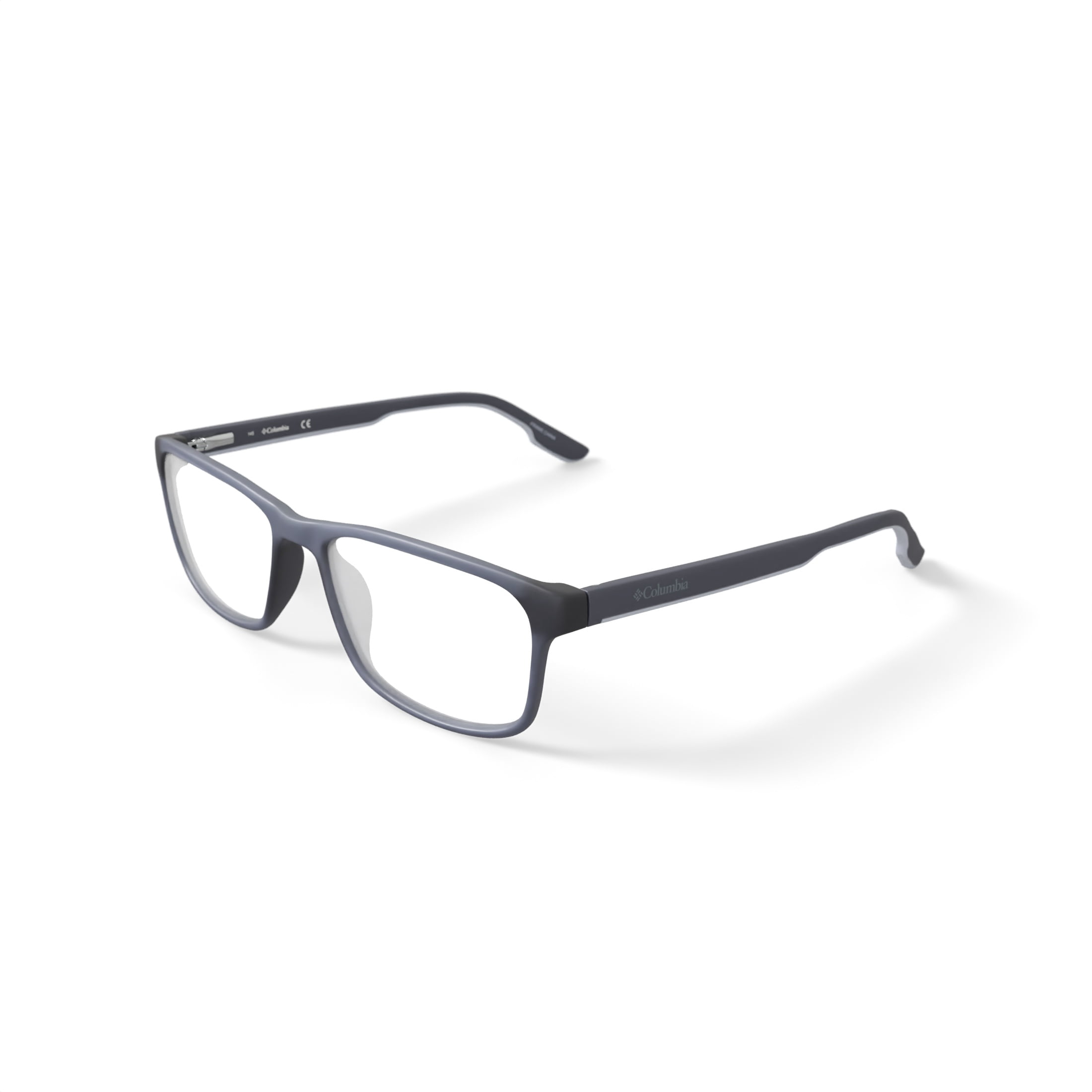 Columbia Men's C8029G Prescription Eyeglasses with Case, Gray Crystal