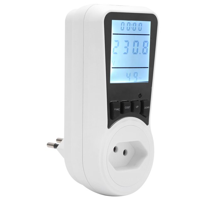 Power Consumption Meter,LCD Power Meter Watt Power Watt Meter Electricity Monitor Quality You Can Trust