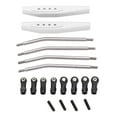 thumbnail image 4 of RC Rear Arms Kit, High Strength Lightweight RC Rear Trailing Arms Metal With Suspension Link For RR10 90048 90053 RC Car Silver, 4 of 8