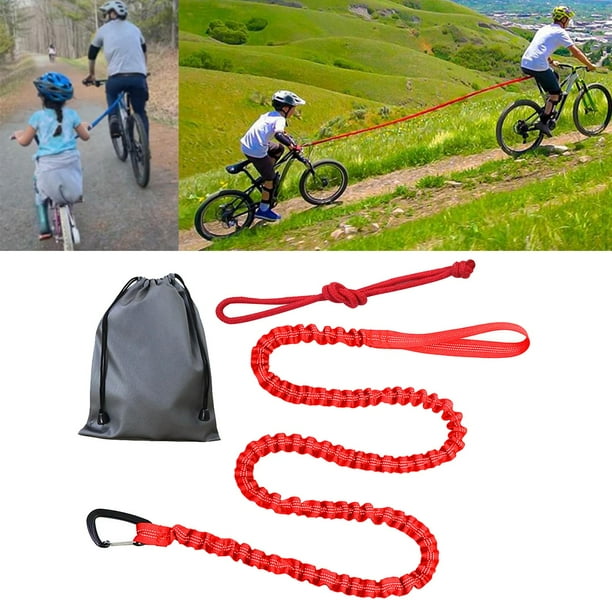 Cuerda Cuerda de para rojo shamjiam Cuerda de remolque de bicicleta