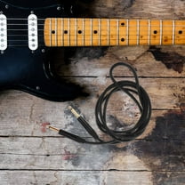 FOMIYES 1Set Guitar Amp Cord Electric Guitar Effect Cable 2M For Personal Performances And Studio Recordings