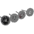 thumbnail image 2 of Abrasive Buffing Wheels, Buffing Polishing Wheel Set 80/150/240/300 Grit For Tool(40pcs), 2 of 4