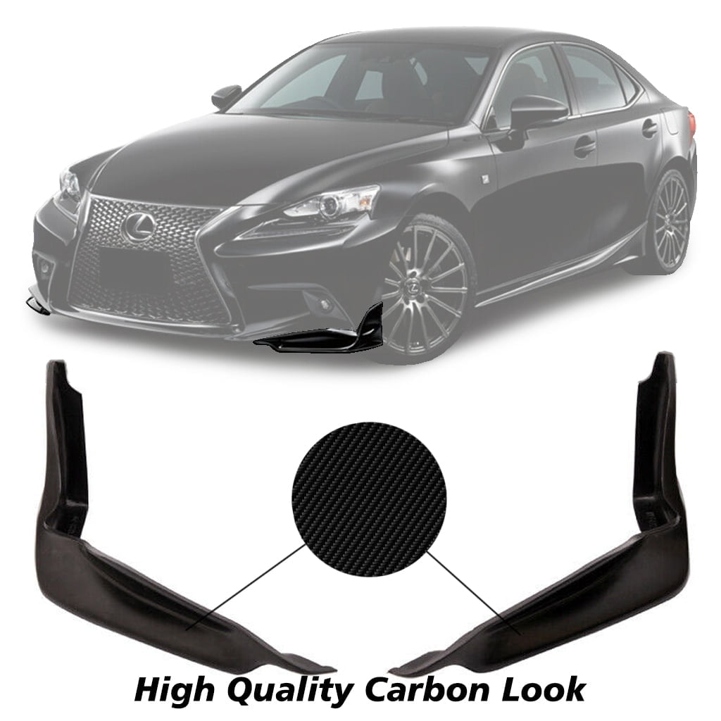 Front Tow Eye Cover Compatible with Lexus IS250/IS350 2014-2016 LH Black 
