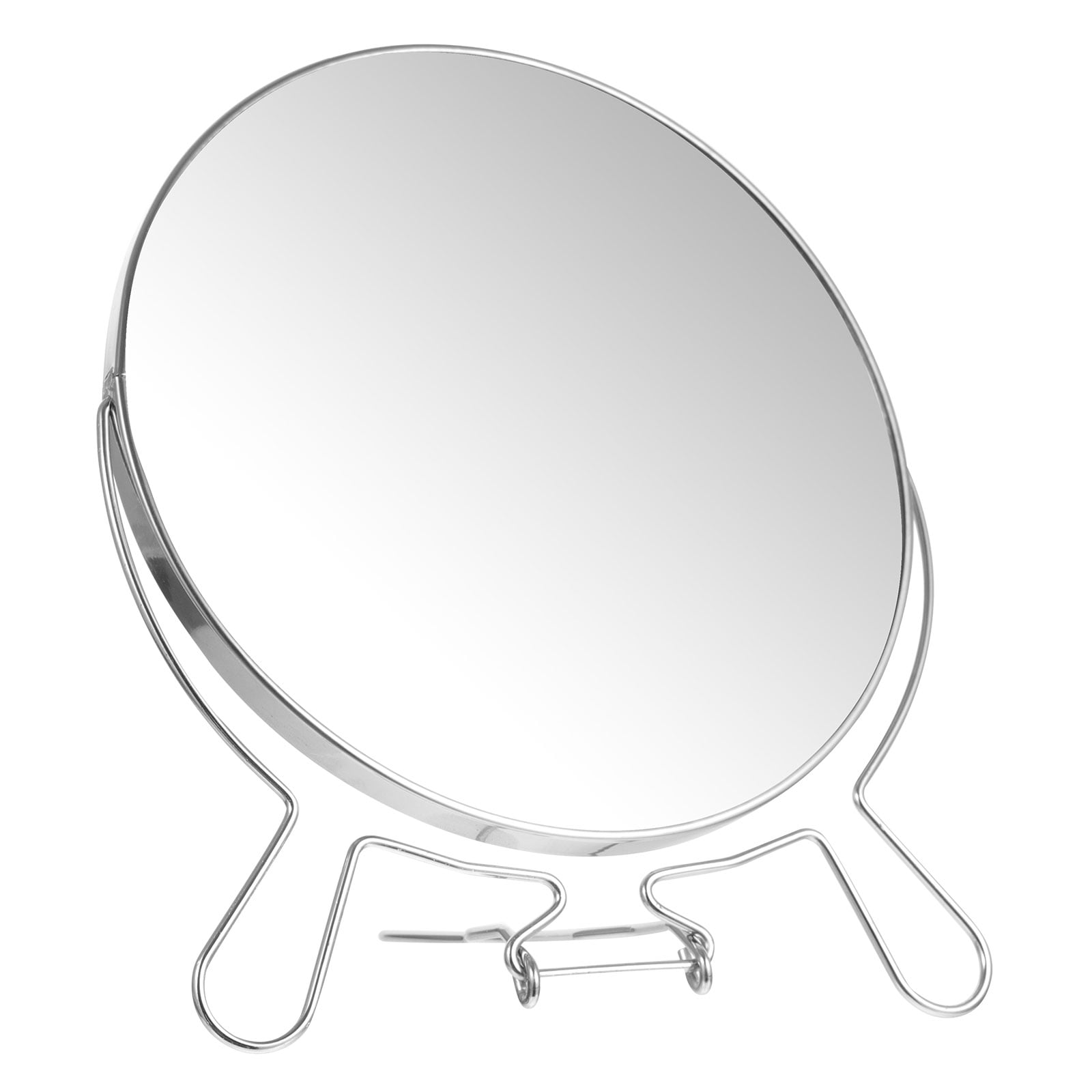 HOMEMAXS 8 inch Tabletop Makeup Mirror Stand Vanity Mirror Adjustable
