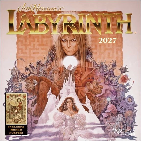 Jim Henson's Labyrinth 2027 Wall Calendar, (Paperback)