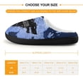 thumbnail image 2 of Kids Game of Thrones Slippers Boys Girls Non-Slip Fuzzy House Slippers Warm Soft Plush Winter House Shoes Slip-On Shoes, 2 of 7