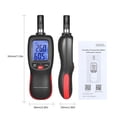 thumbnail image 4 of Digital Temperature and Humidity Meter LCD Thermo-Hygrometer Mini Thermometer Hygrometer Psychrometer Bulb Dew Point Temperature Detector with Max/Min/Data Hold Mode, 4 of 7
