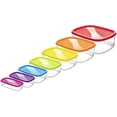 thumbnail image 2 of Southern Homewares Set of 7 Colorful Rectangle Food Storage Containers with Snap-On Lids, 2 of 6