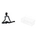 thumbnail image 1 of Figura de escritorio,Escultura abstracta de pensador para decoración de oficina y hogar.,Cesta de almacenamiento colgante,Cesta de almacenamiento para gabinete organizador de pared, 1 of 8