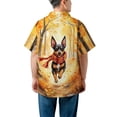 thumbnail image 5 of Welcome Fall Miniature Pinscher Strolling Through the Autumn Maple Forest Hawaiian Shirt Breathable Summer Unisex Merch Mini Pin Dog Lover - 12012, 5 of 6