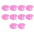 thumbnail image 1 of OUNONA 10Pcs Plastic Palettes for Painting with Color Mixing and Storage Function, 1 of 8