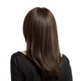 thumbnail image 4 of Pelucas de pelo sintético medio de 18 pulgadas para mujer, frente de encaje, marrón Baoblaze Pelucas de pelo, 4 of 8