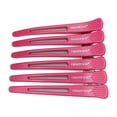 thumbnail image 1 of Pinza fija para el cabello Vogacara accesorio de moda tocado 6 piezas Rosa roja, 1 of 6