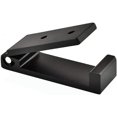 thumbnail image 4 of Paquete de 3 ganchos de pared plegables de aluminio invisibles para auriculares, abrigos y ropa, para cocina, baño y dormitorio. Soporta hasta 15 kg (negro)., 4 of 5