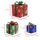 thumbnail image 3 of Zimtown 3 Juegos de Cajas de Regalo Iluminadas Decoraciones Navideñas Cajas de Regalo Navidad LED60 Luz para Decoración Interior y Exterior, 3 of 8