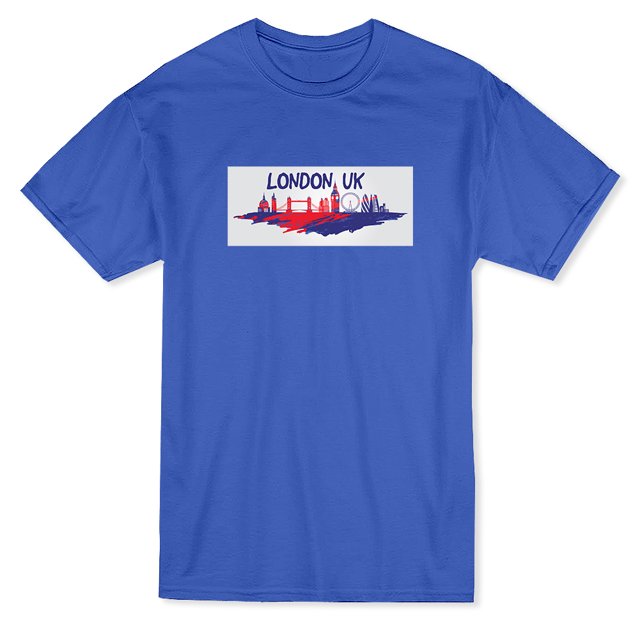 London City Skyline Design Men's T-shirt