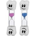 thumbnail image 1 of Lunfar (2 Pack)-Blue and Pink 2 Minute Sand Timer, 1 of 4