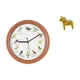 thumbnail image 1 of Reloj de pared,Reloj de pared con pájaro cantor Relojes de pared con pájaros,Relojes de pájaros con sonido Reloj decorativo que canta,Figura de escritorio,Estatua tradicional sueca del, 1 of 8