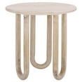thumbnail image 4 of Safavieh Jazmin Modern Wood Round End Table, Natural Wash, 4 of 9