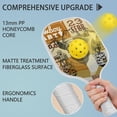 thumbnail image 4 of Pickleball Paddles Set Of 1, Fiberglass Surface, West & Cowboy Print, 1 Paddle, 2 Balls & Bag, 4 of 5