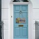 thumbnail image 2 of Wood Sunflower Welcome Sign Rustic Coffee Hanging Decor for Front Door Porch, 2 of 4